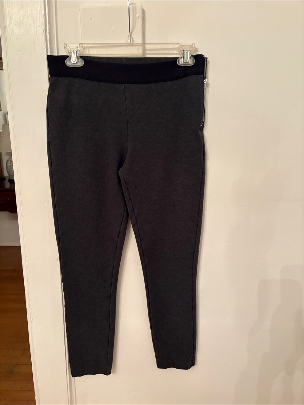GAP Kids Dark Charcoal Side Zipped Leggings
